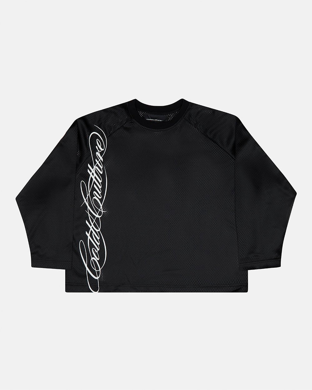 RIOT MESH LONGSLEEVE BLACK - Cold Culture