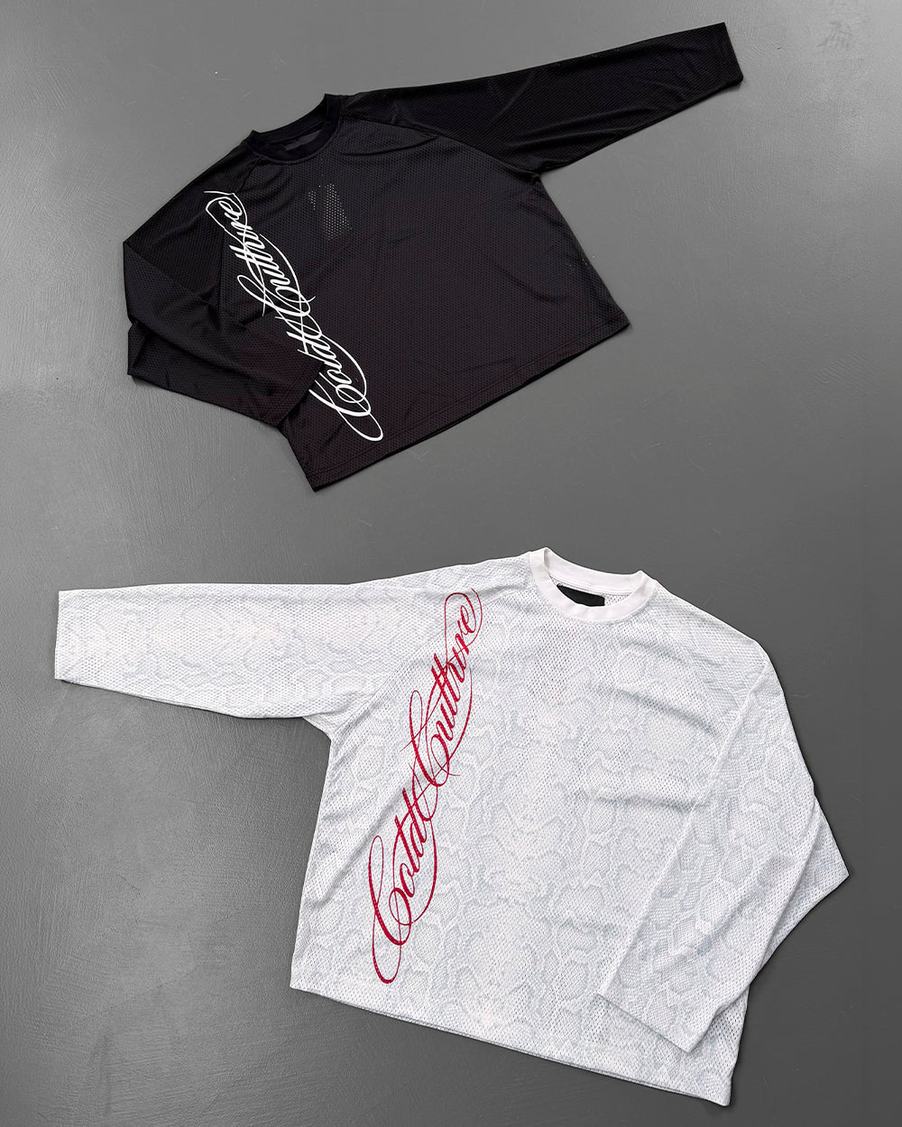 RIOT MESH LONGSLEEVE WHITE - Cold Culture