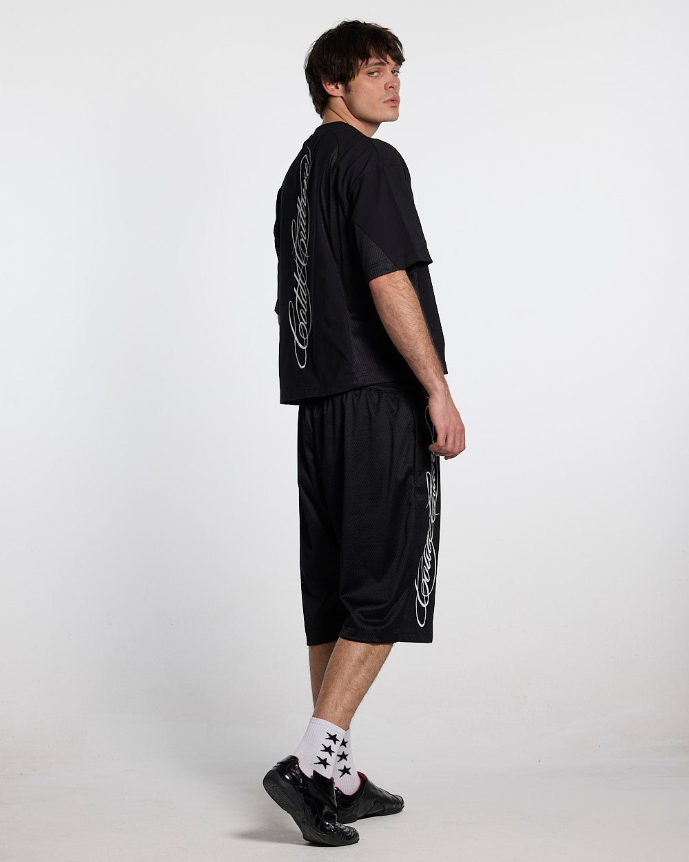 RIOT MESH SHORT BLACK - Cold Culture