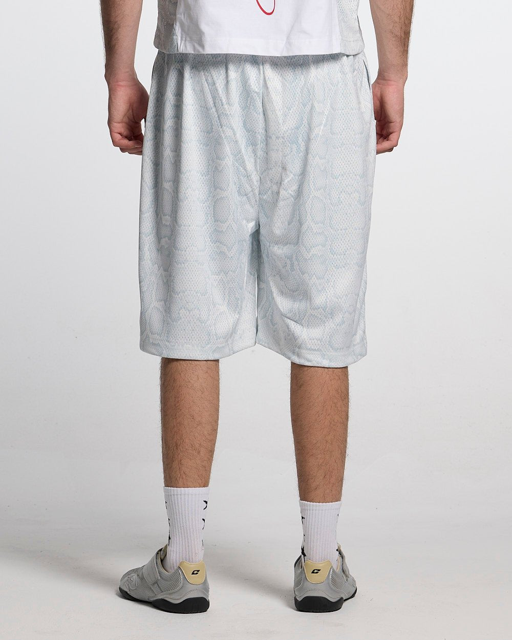 RIOT MESH SHORT WHITE - Cold Culture