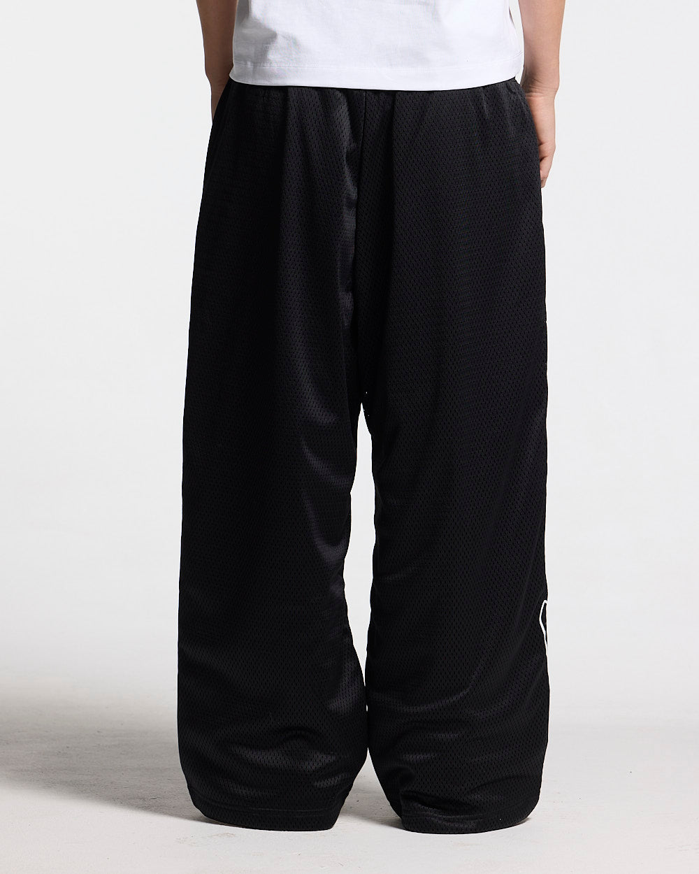 RIOT MESH SWEATPANTS BLACK - Cold Culture