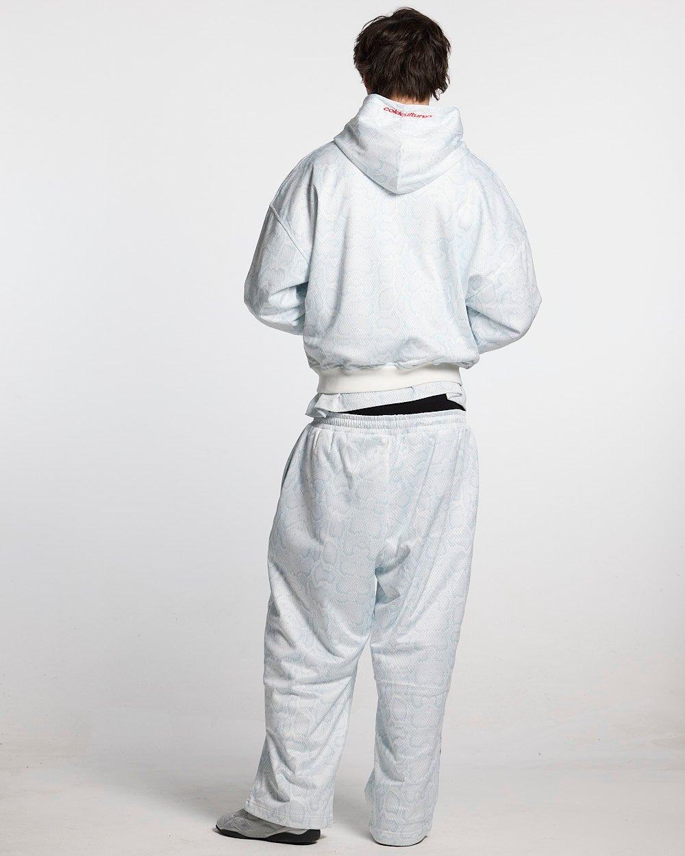 RIOT MESH SWEATPANTS WHITE - Cold Culture