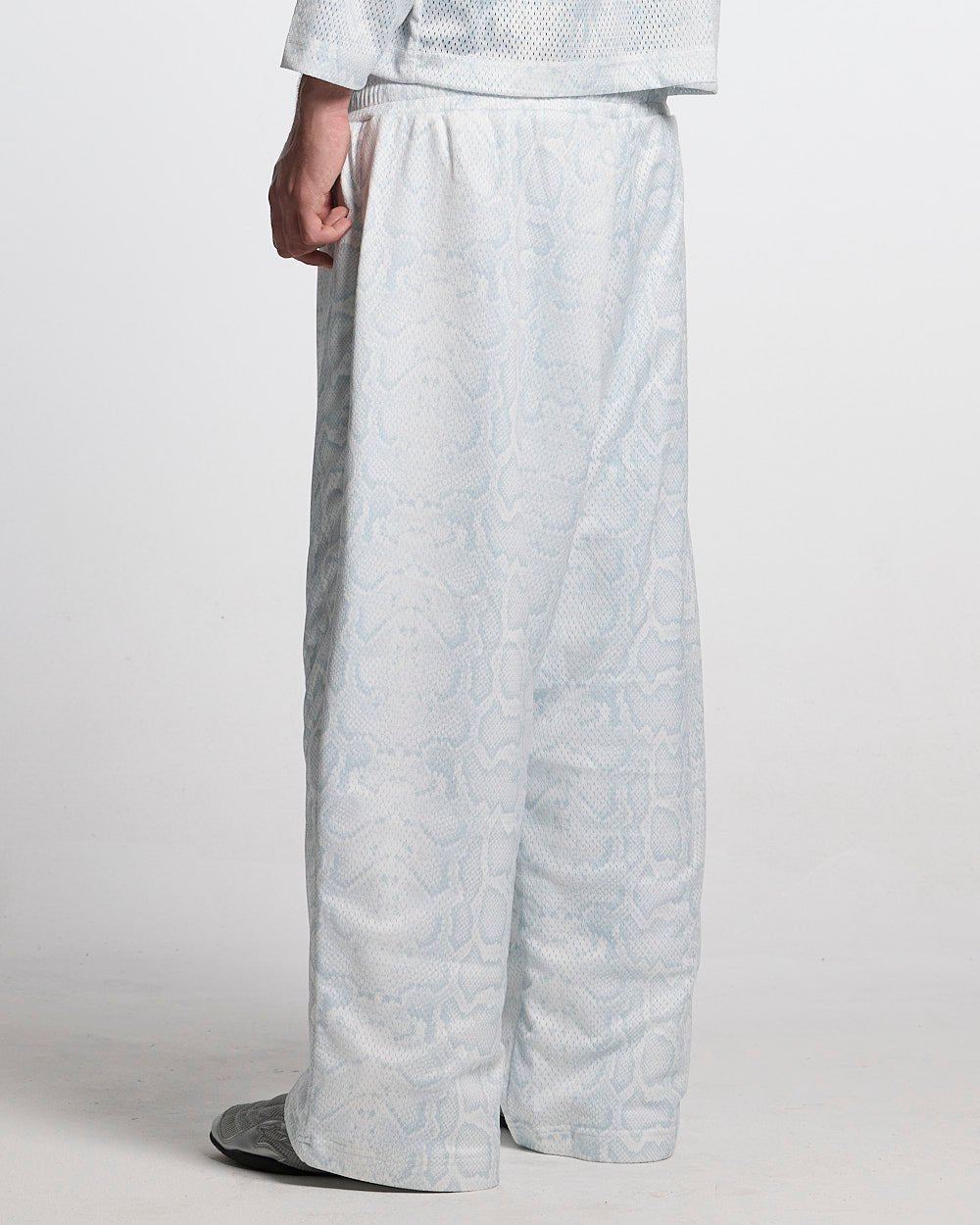 RIOT MESH SWEATPANTS WHITE - Cold Culture