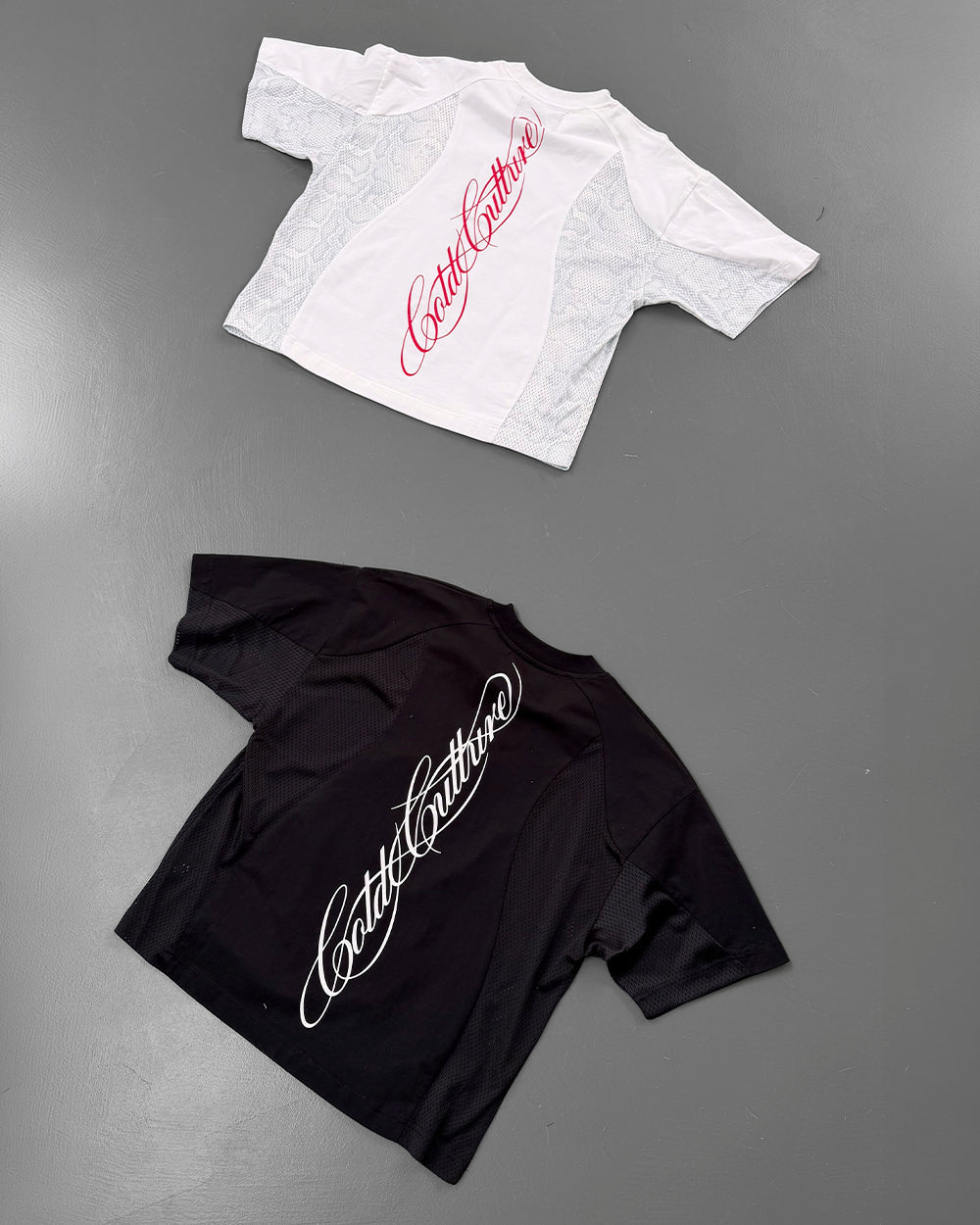 RIOT MESH TEE BLACK - Cold Culture