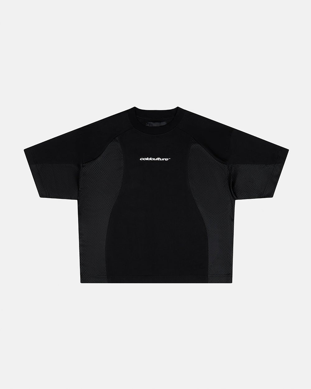 RIOT MESH TEE BLACK - Cold Culture