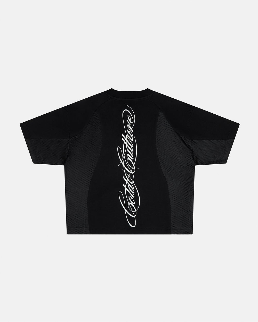 RIOT MESH TEE BLACK - Cold Culture
