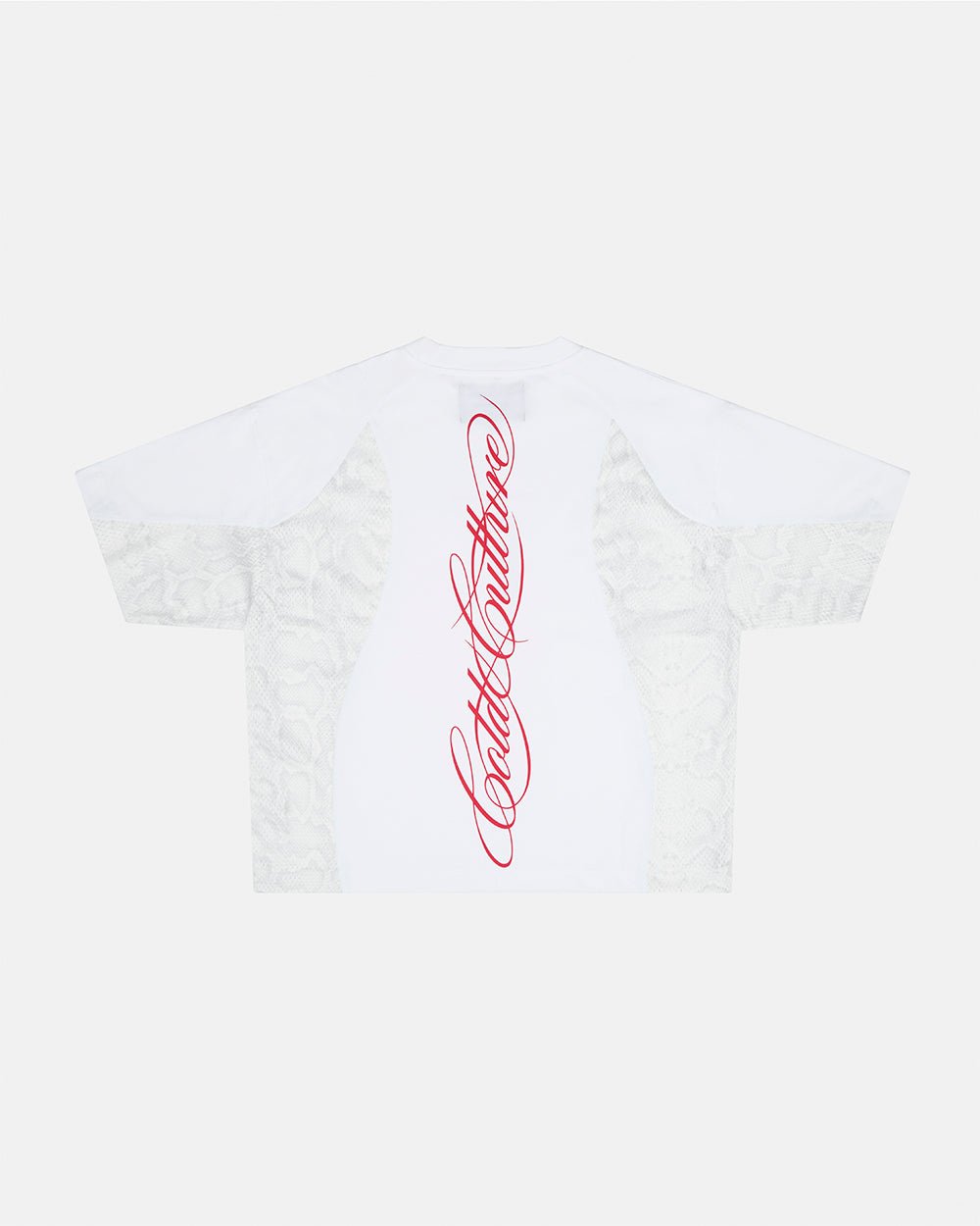 RIOT MESH TEE WHITE - Cold Culture