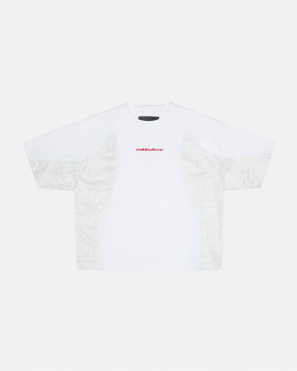 RIOT MESH TEE WHITE - Cold Culture