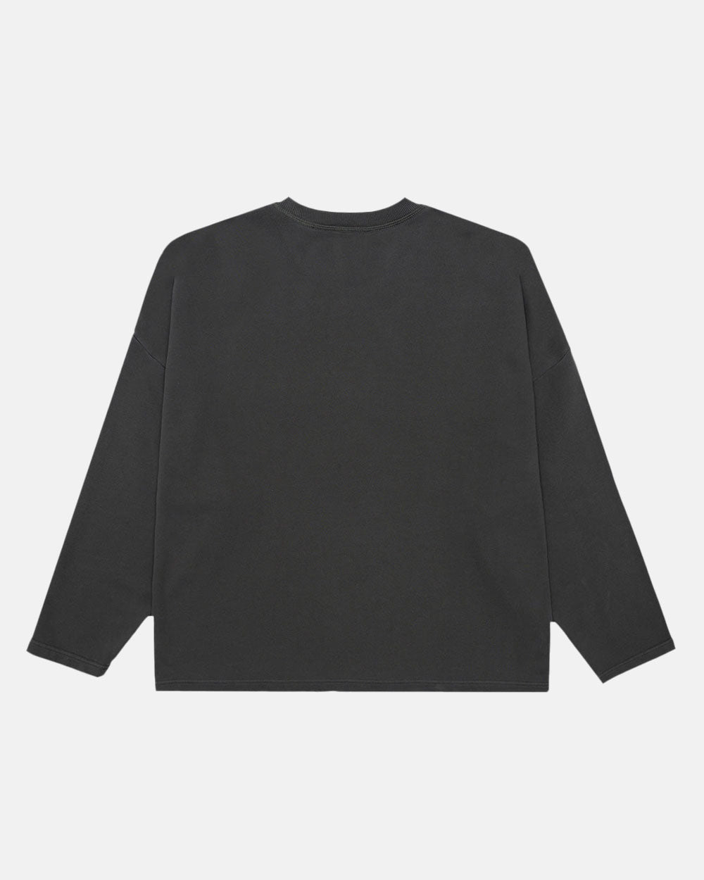 RIPPED BOX LOGO CREWNECK NIGHT GREEN