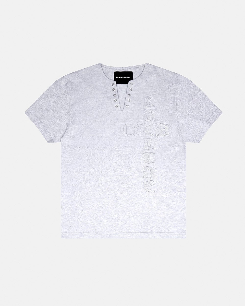 ROGUE CROSSED TEE HEATHER GREY - Cold Culture