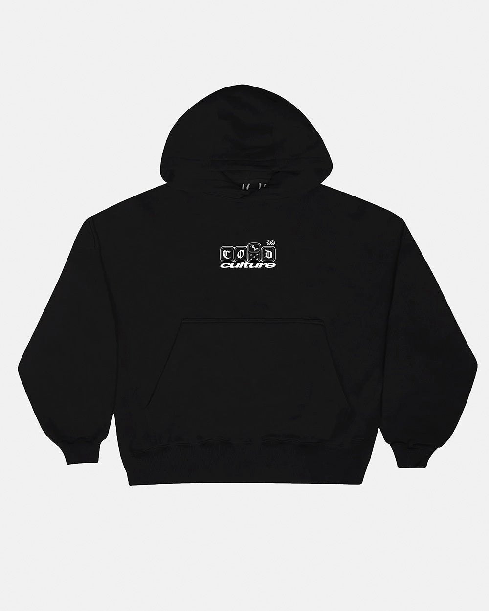 ROLL THE DICE HOODIE BLACK - Cold Culture
