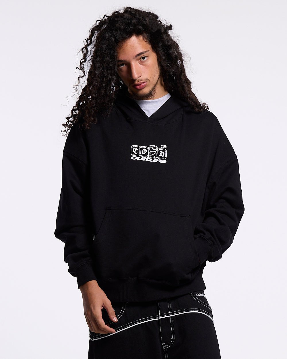 ROLL THE DICE HOODIE BLACK - Cold Culture