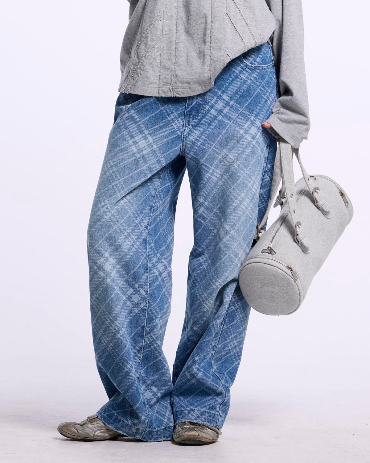 ROLL V2 PANTS LIGHT DENIM - Cold Culture