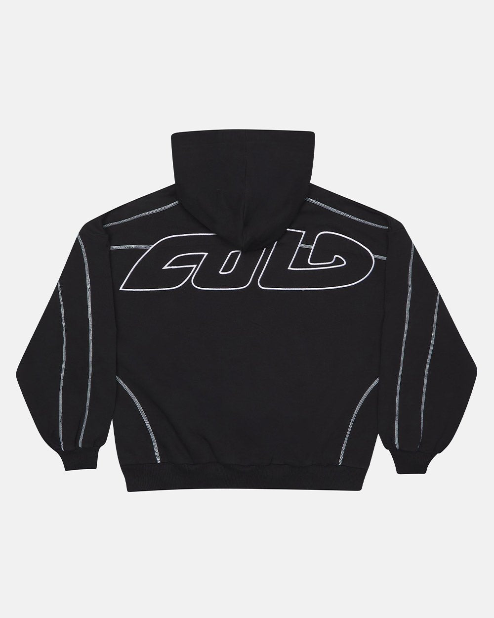 ROLLER HOODIE BLACK - COLD CULTURE