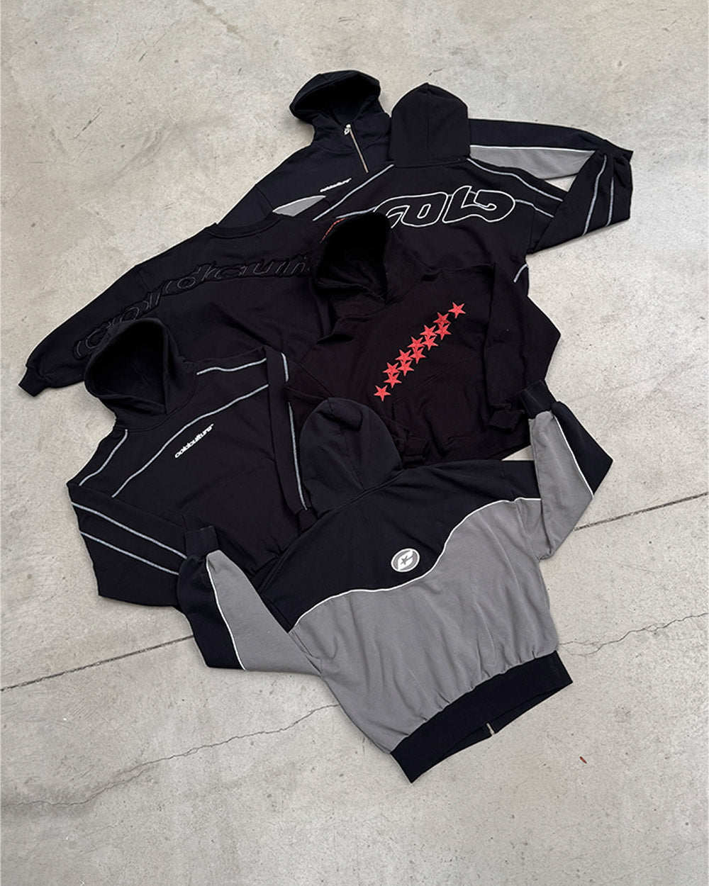 ROLLER HOODIE BLACK - Cold Culture