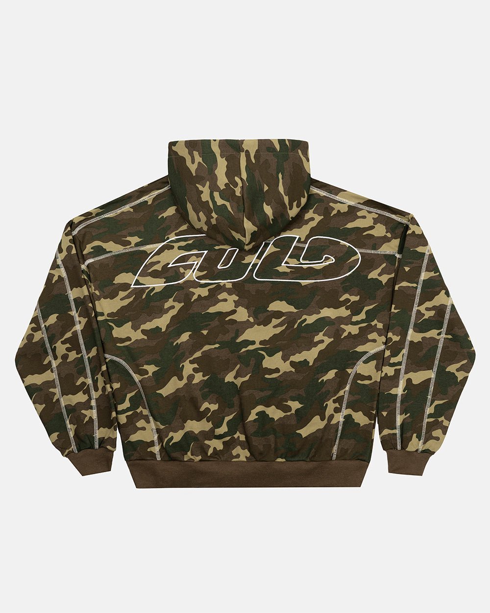 ROLLER HOODIE CAMO GREEN - Cold Culture