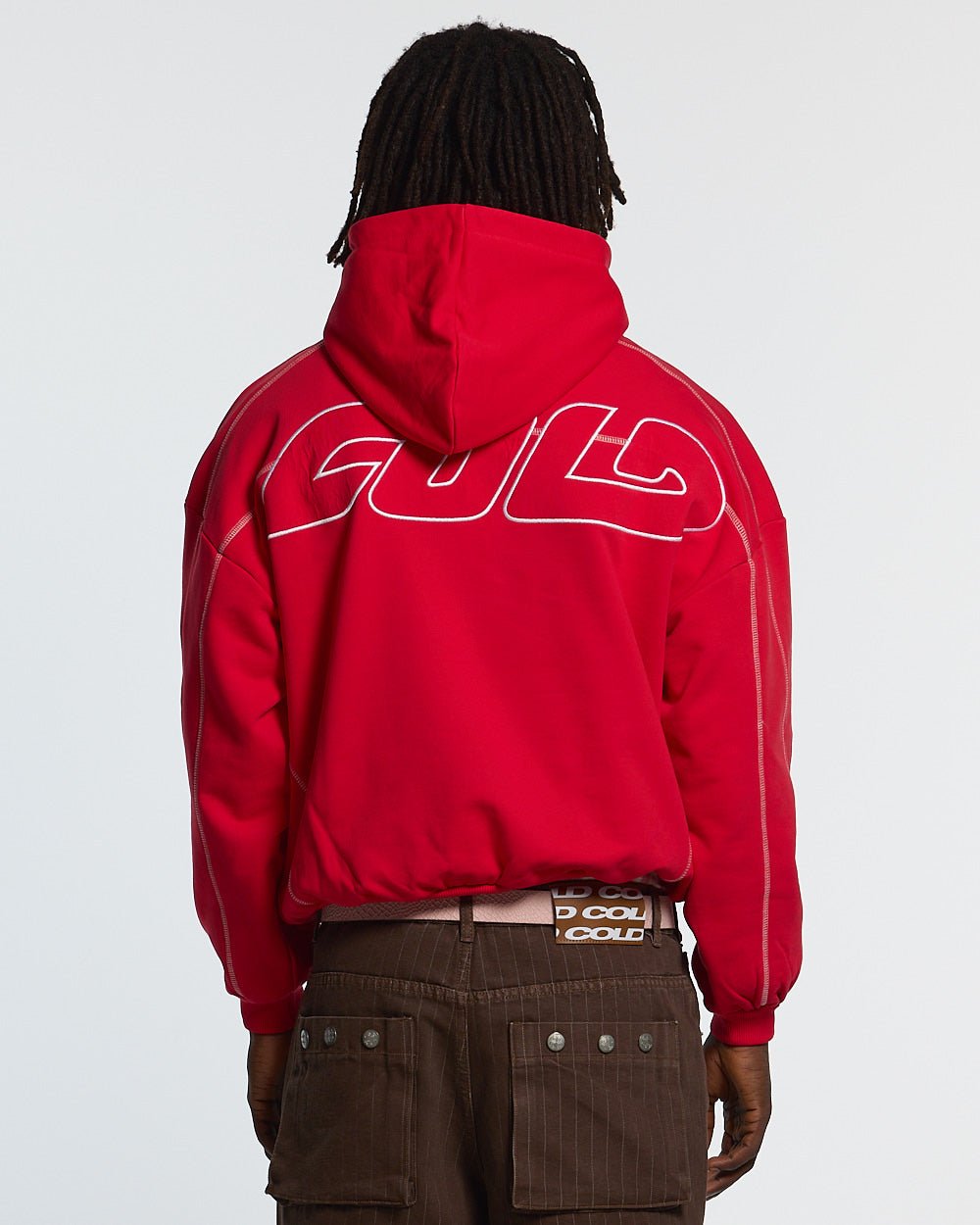 ROLLER HOODIE RED - Cold Culture