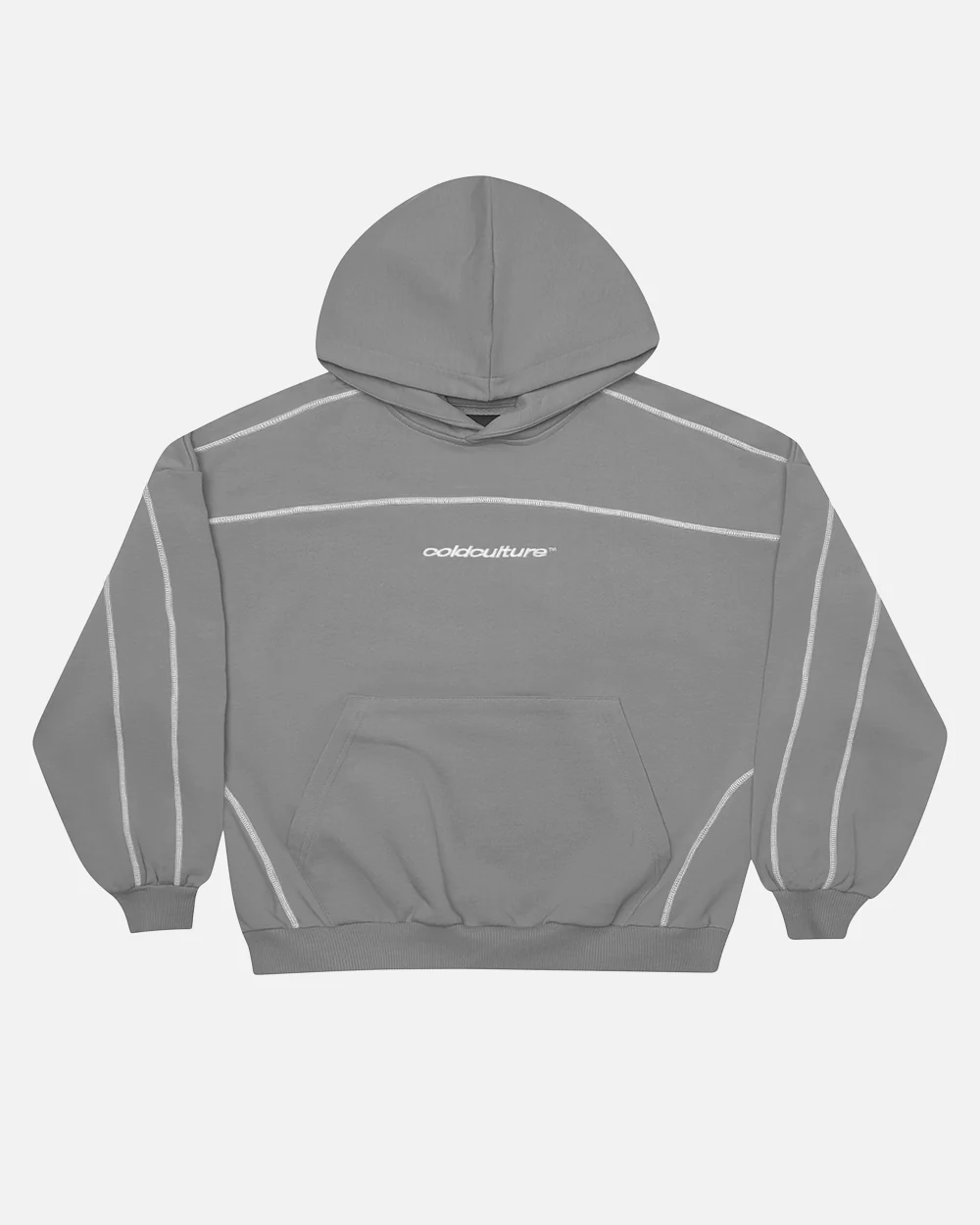 ROLLER HOODIE SMOKEY GREY - Cold Culture