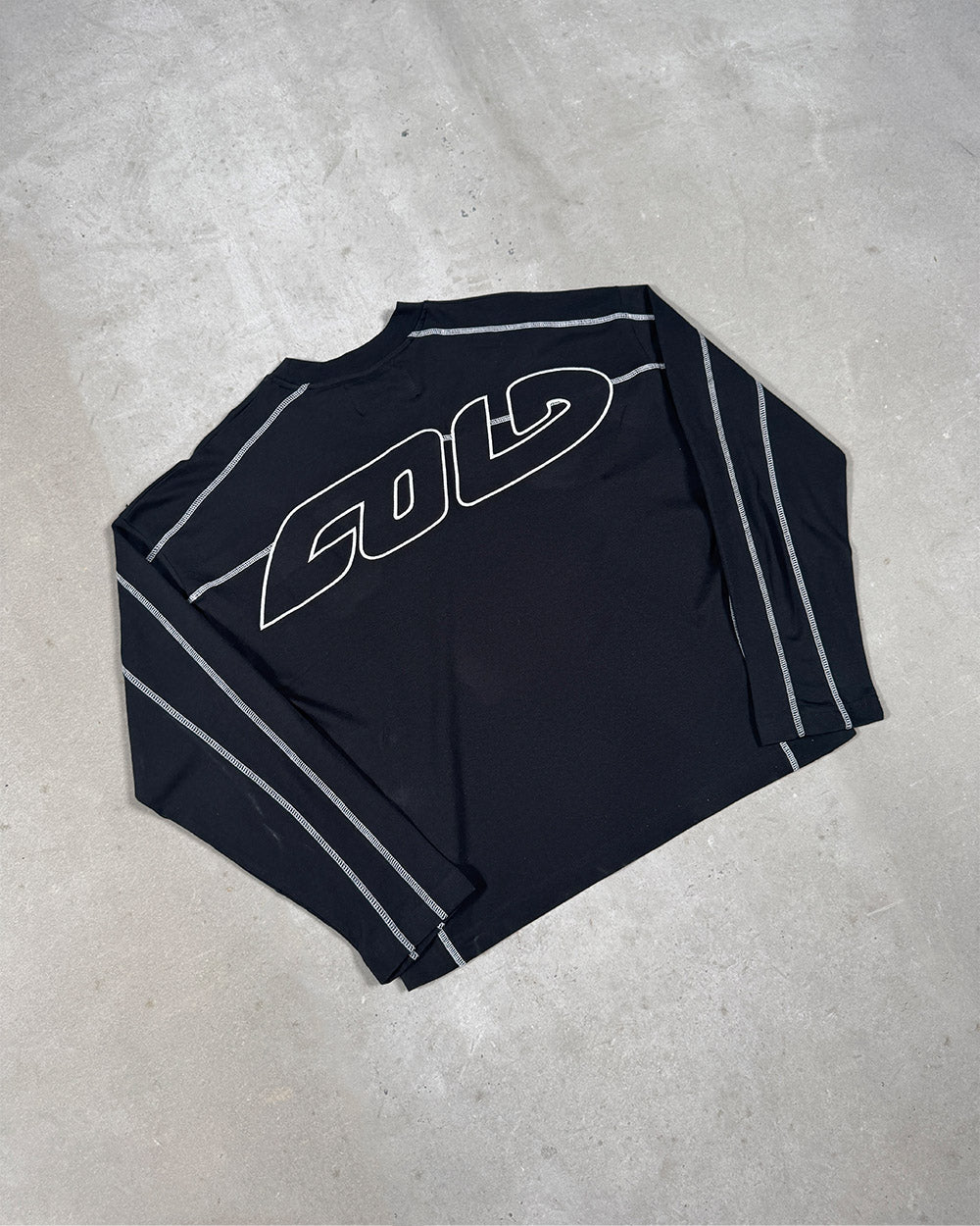 ROLLER LONGSLEEVE TEE BLACK - Cold Culture