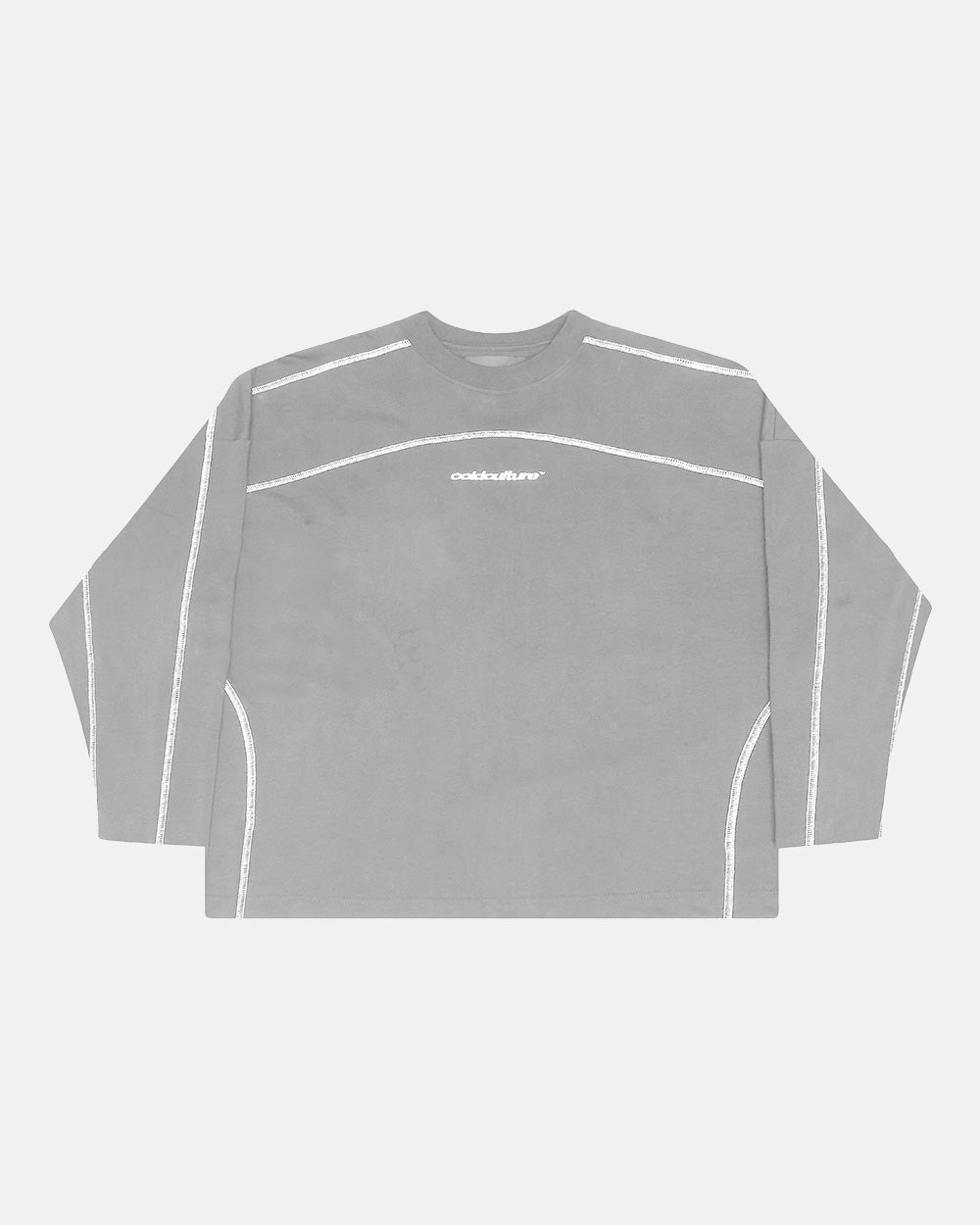 ROLLER LONGSLEEVE TEE GREY - COLD CULTURE