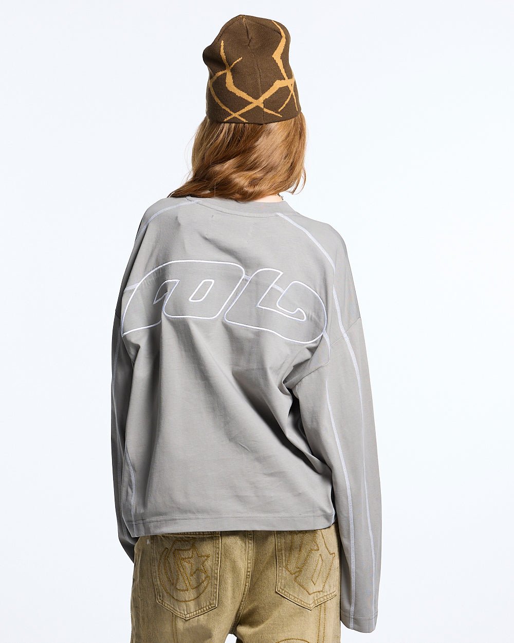 ROLLER LONGSLEEVE TEE GREY - COLD CULTURE