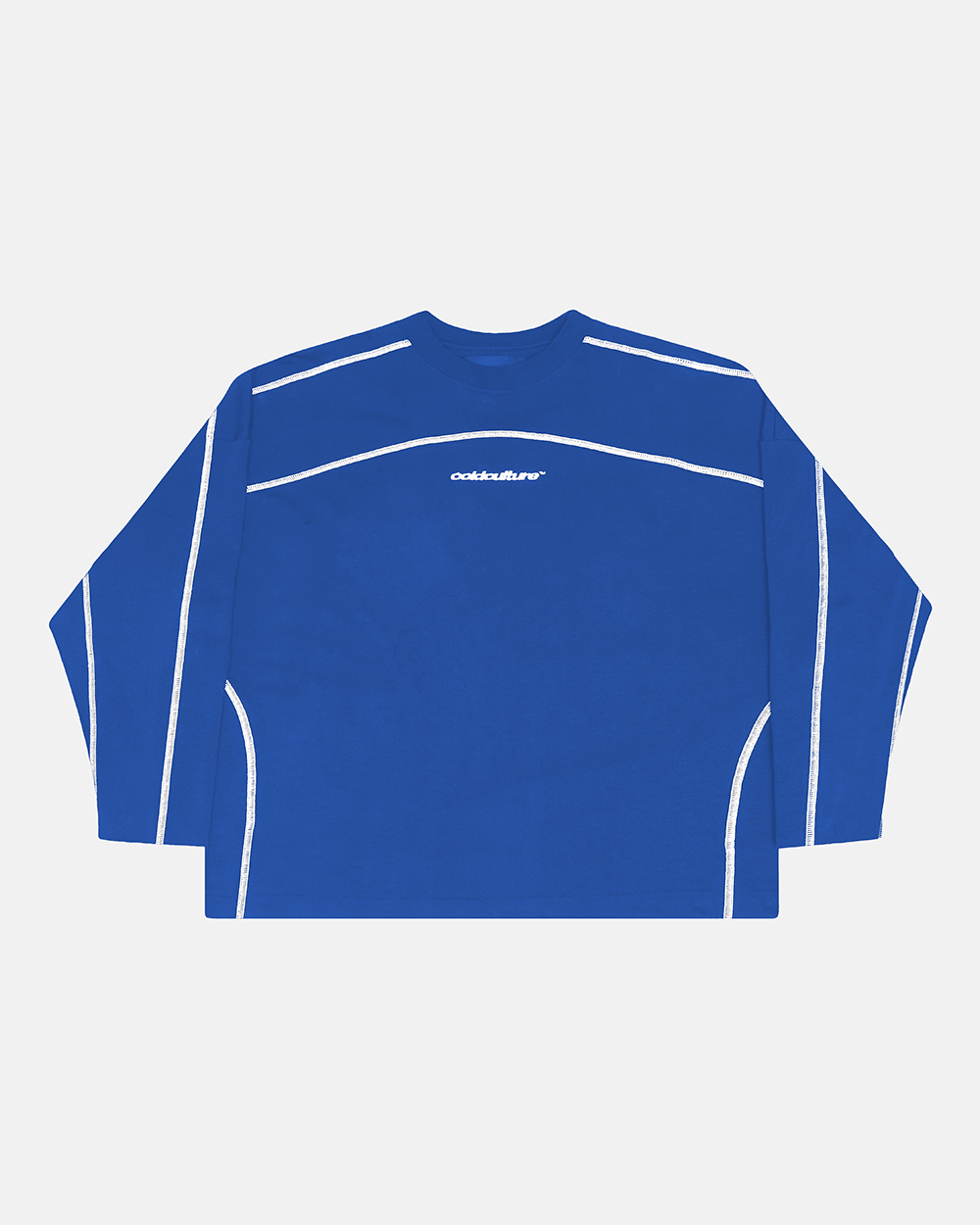 ROLLER LONGSLEEVE TEE VIBRANT BLUE - Cold Culture