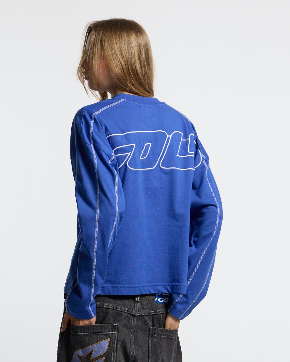 ROLLER LONGSLEEVE TEE VIBRANT BLUE - Cold Culture #woman