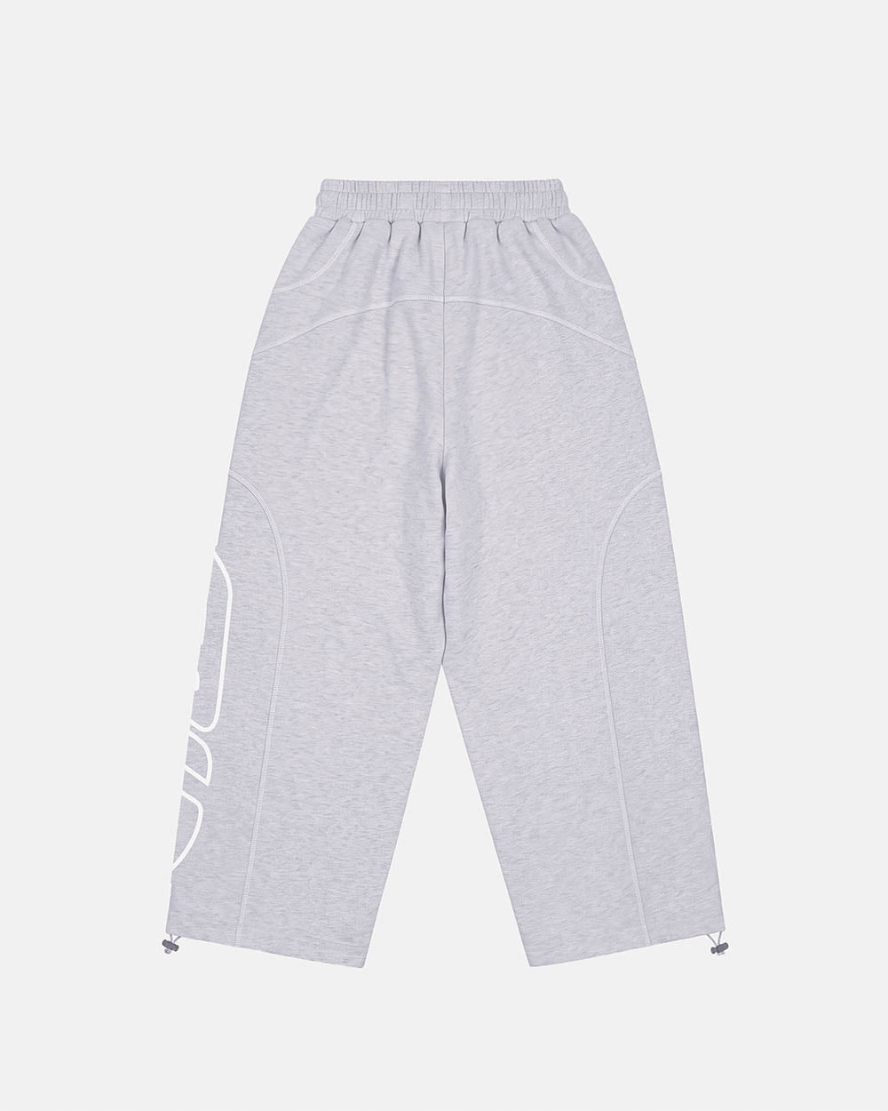 ROLLER SWEATPANTS HEATHER GREY - Cold Culture