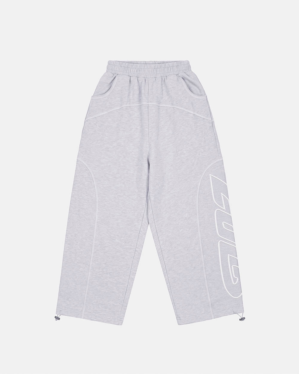 ROLLER SWEATPANTS HEATHER GREY - Cold Culture