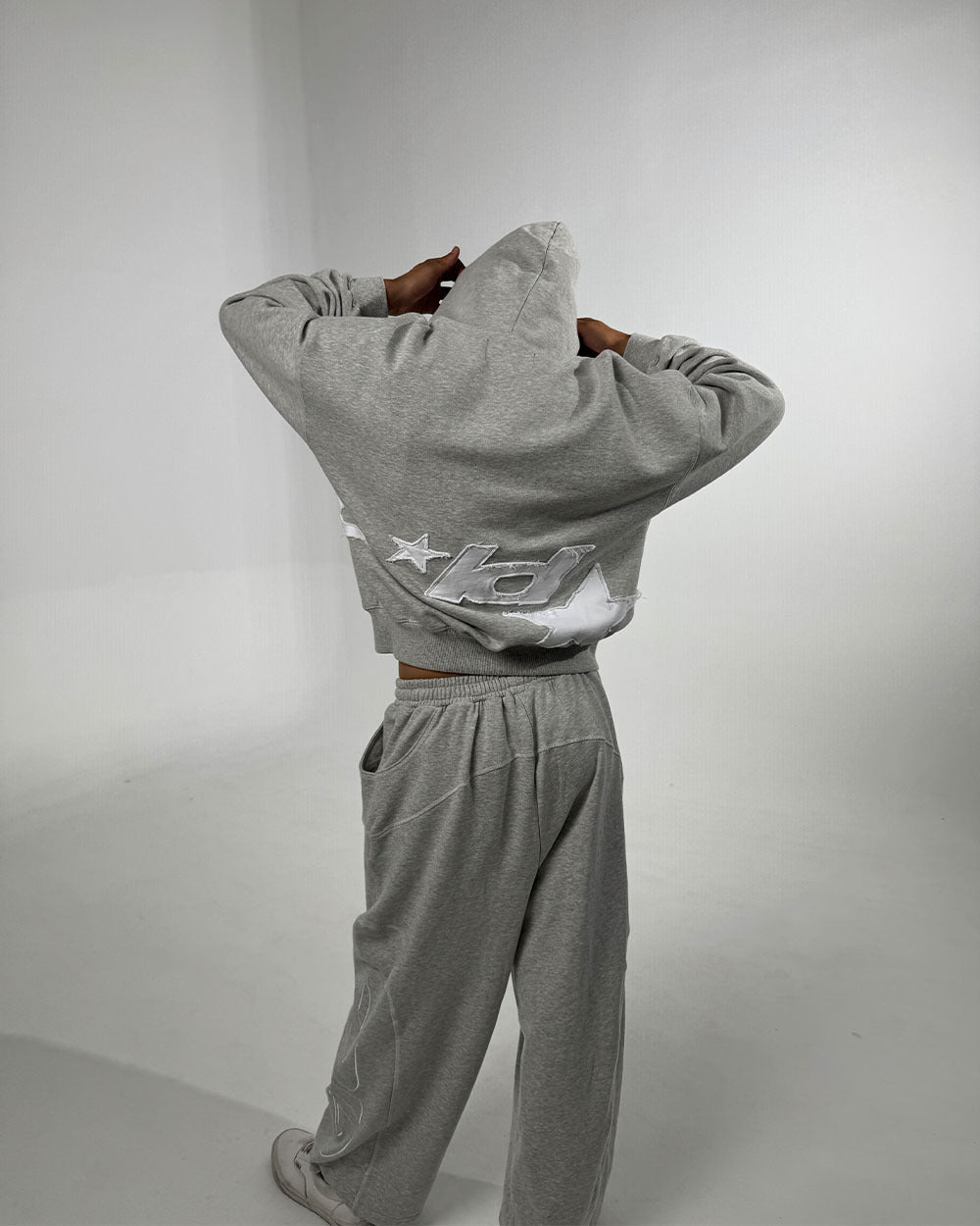 ROLLER SWEATPANTS HEATHER GREY - Cold Culture