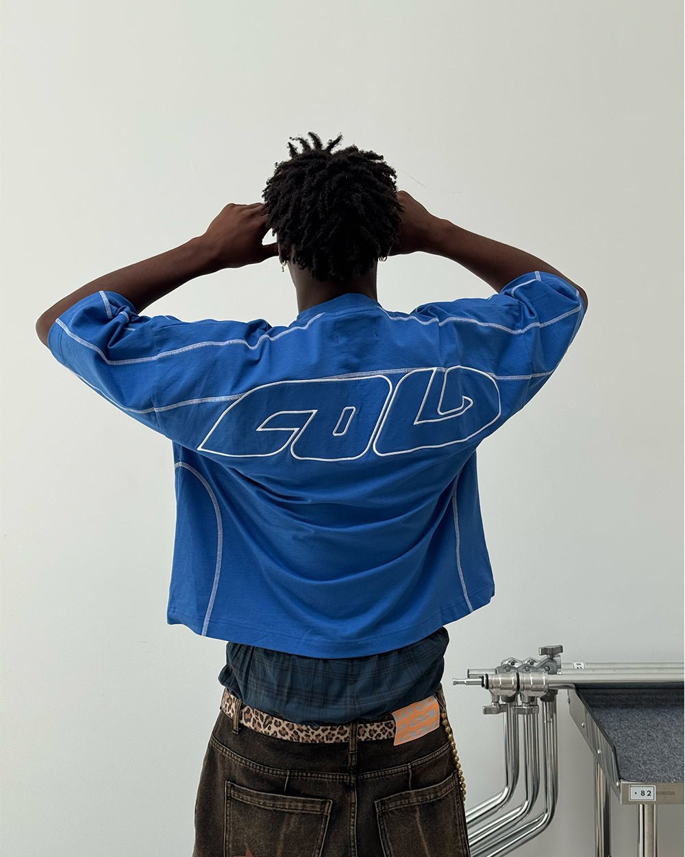 ROLLER TEE BLUE - COLD CULTURE