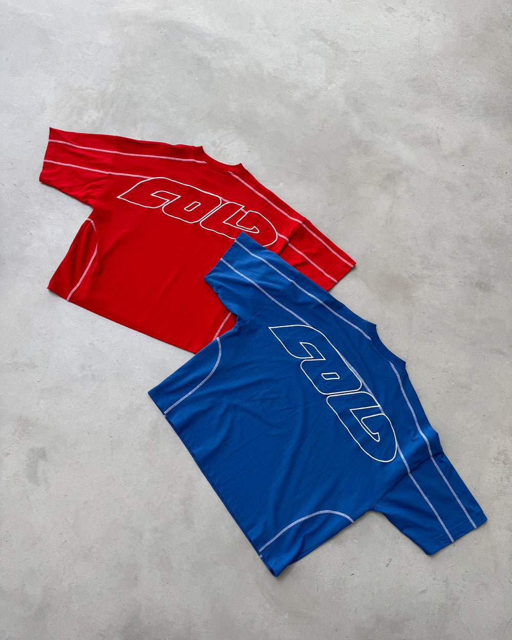 ROLLER TEE BLUE - COLD CULTURE