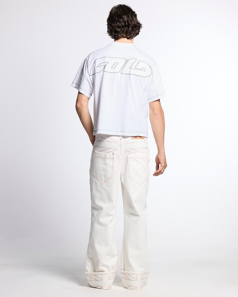 ROLLER TEE WHITE - Cold Culture