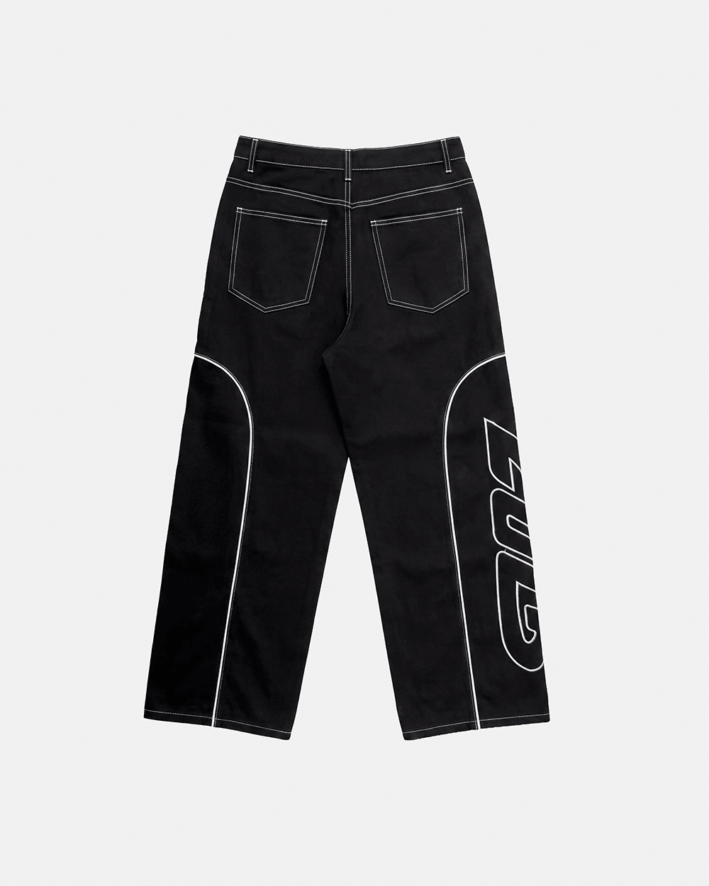 ROLLER V2 DENIM PANTS BLACK - Cold Culture