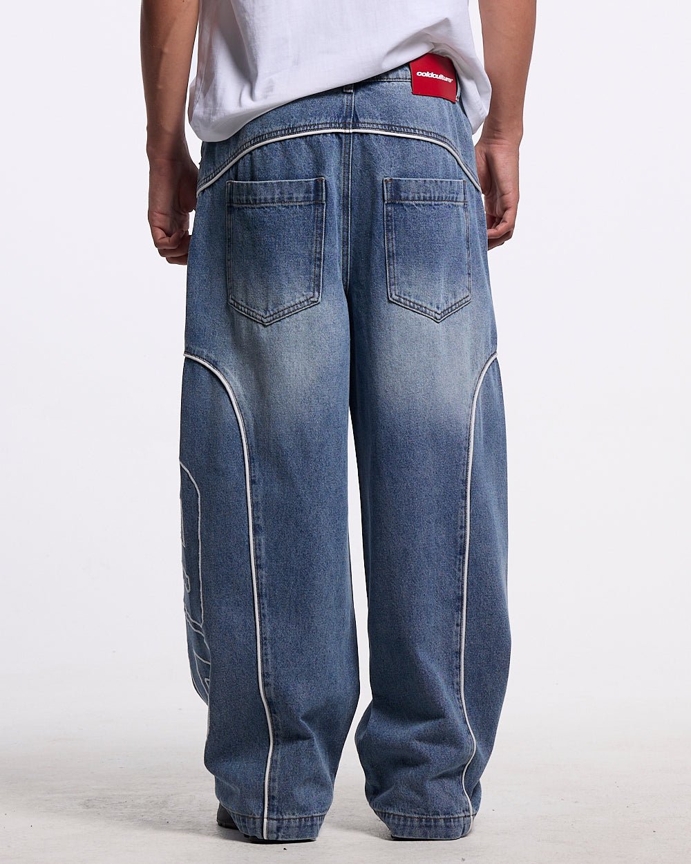 ROLLER V2 PANTS LIGHT DENIM - Cold Culture