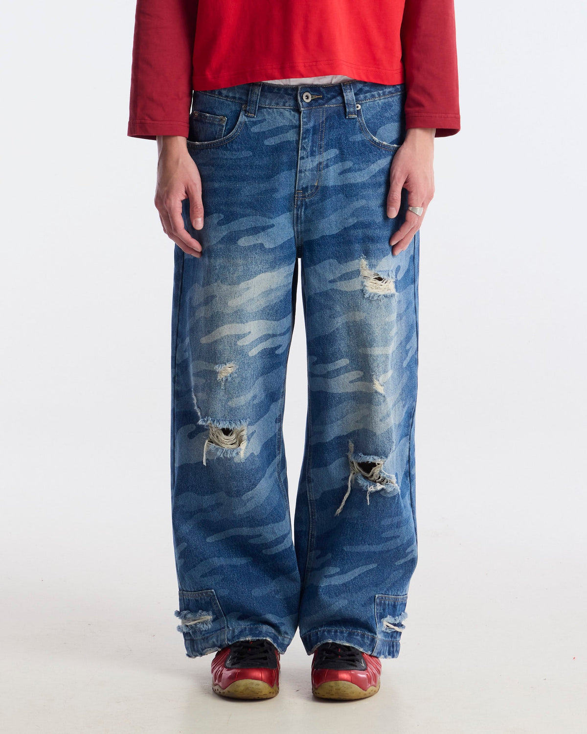 ROOKIE V2 PANTS CAMO LASER PRINT - Cold Culture