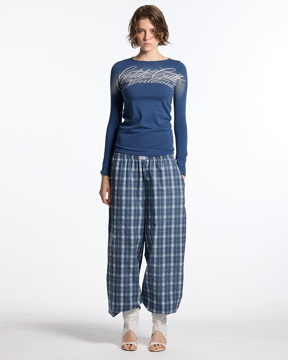 ROUGH LONGSLEEVE TEE BLUE - Cold Culture