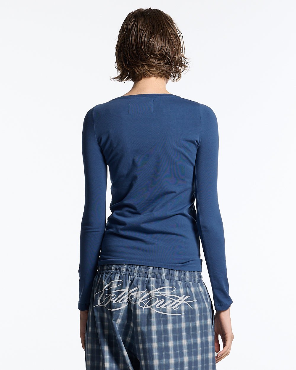 ROUGH LONGSLEEVE TEE BLUE - Cold Culture