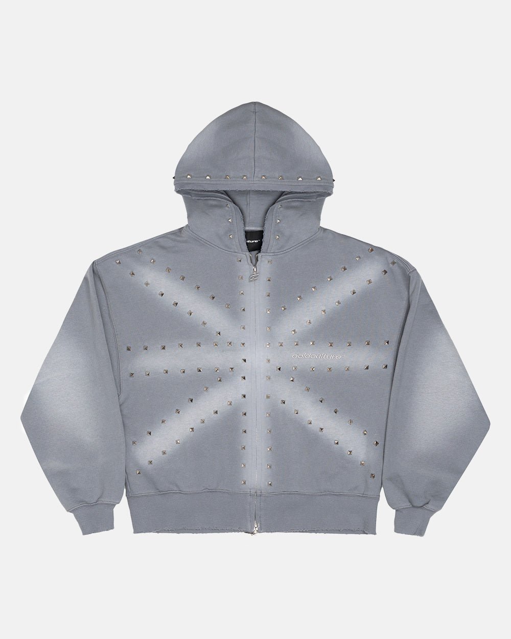 ROYAL ZIP HOODIE ANTARTIC GREY - Cold Culture
