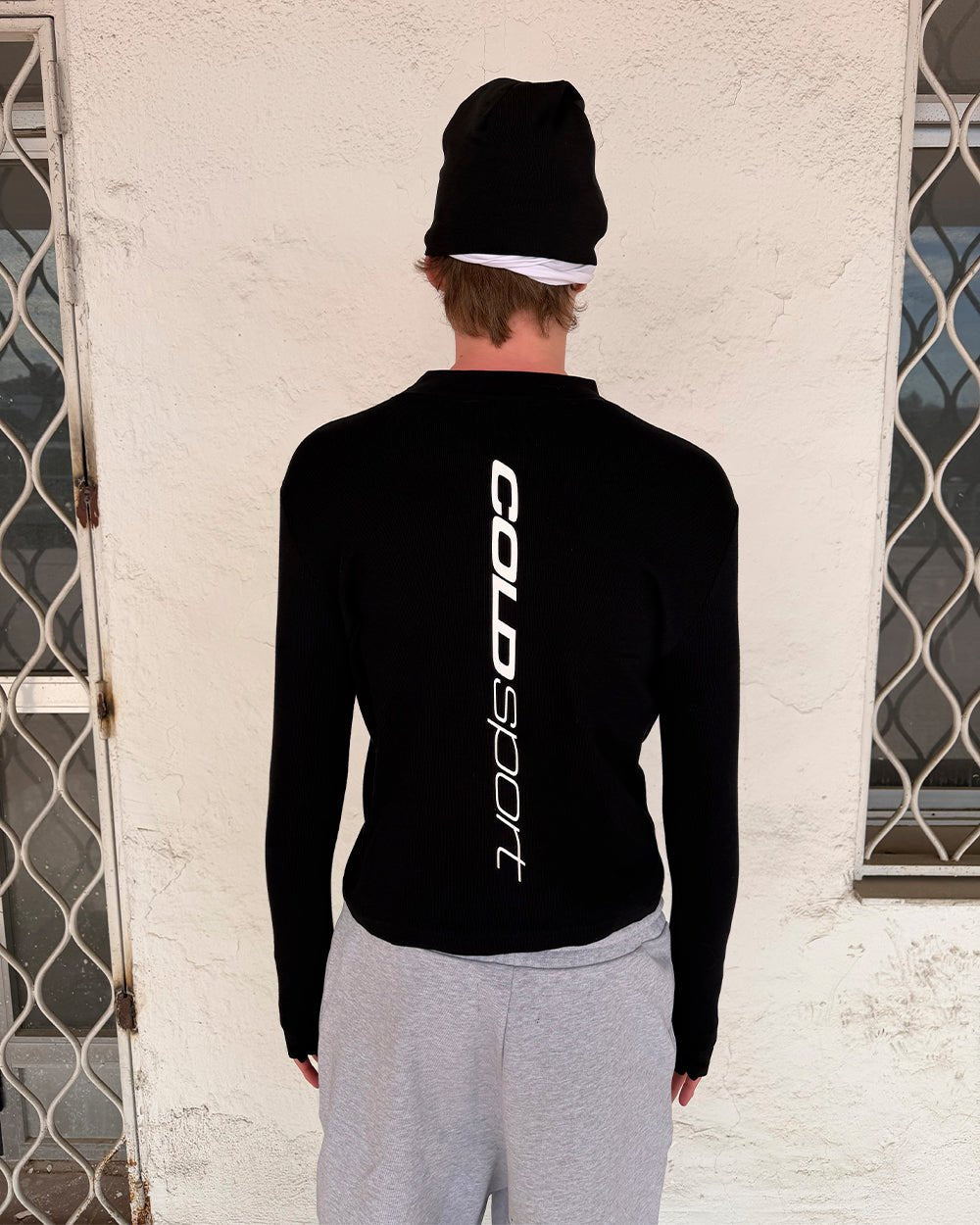 RUN CLUB LONGSLEEVE BLACK - Cold Culture