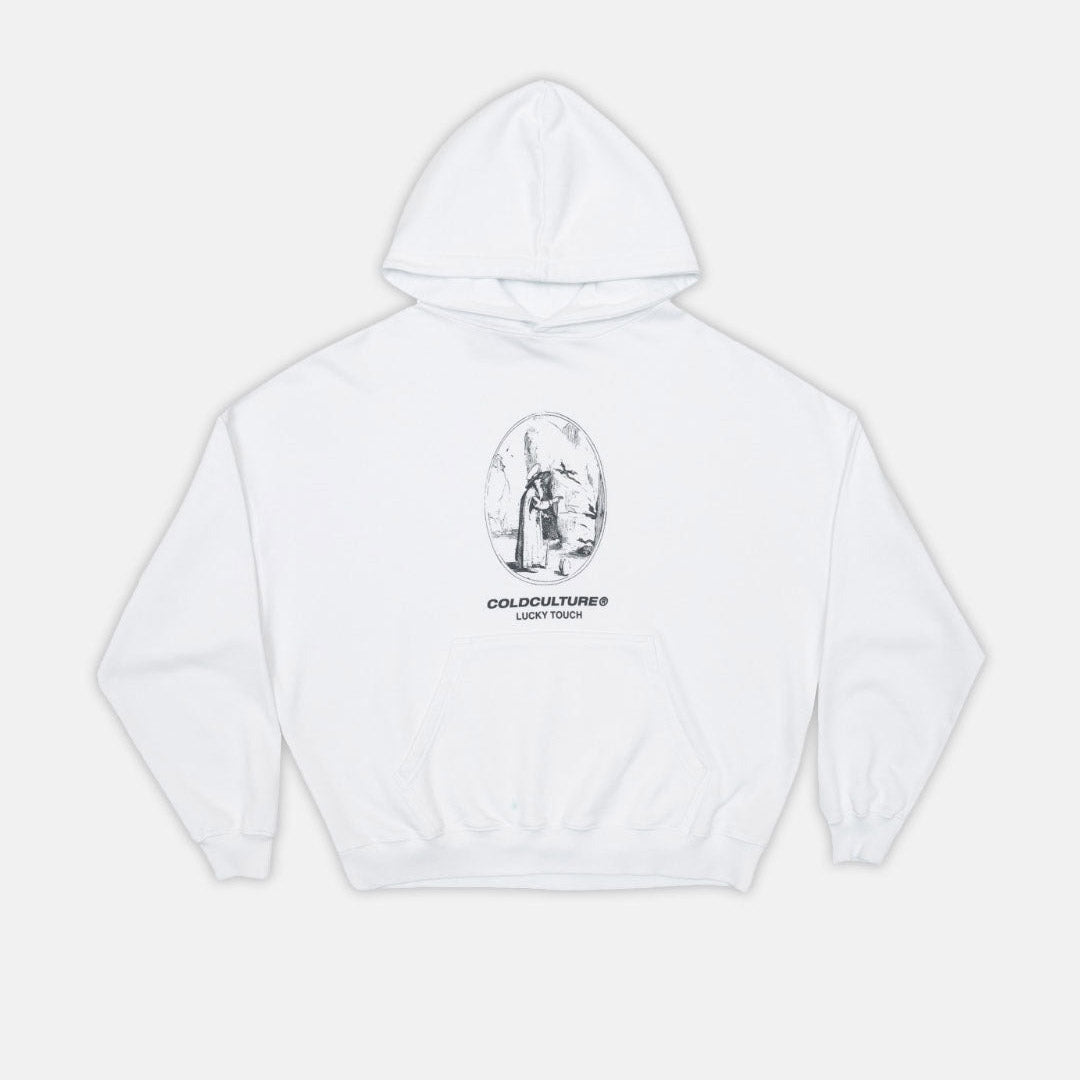 SAINT PATRICK HOODIE WHITE - Cold Culture
