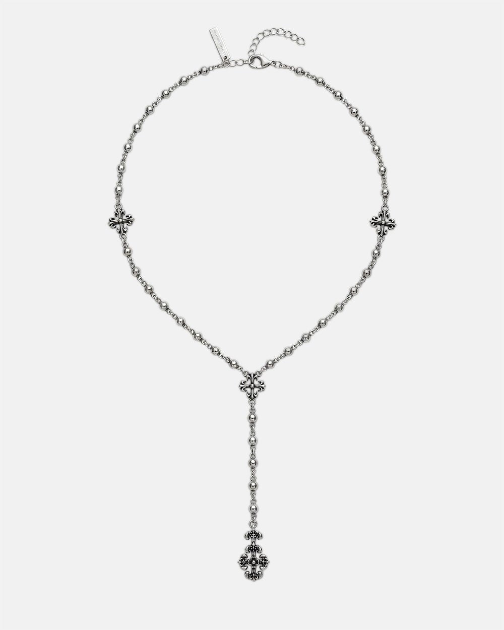 SAINTLESS NECKLACE SILVER - Cold Culture