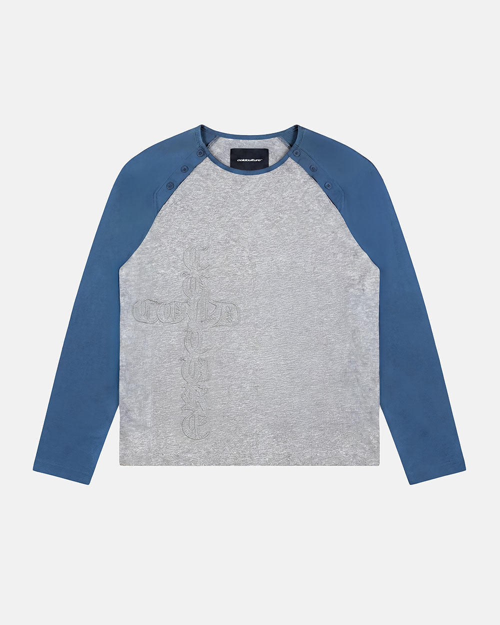 SALTY LONGSLEEVE HEATHER GREY - Cold Culture