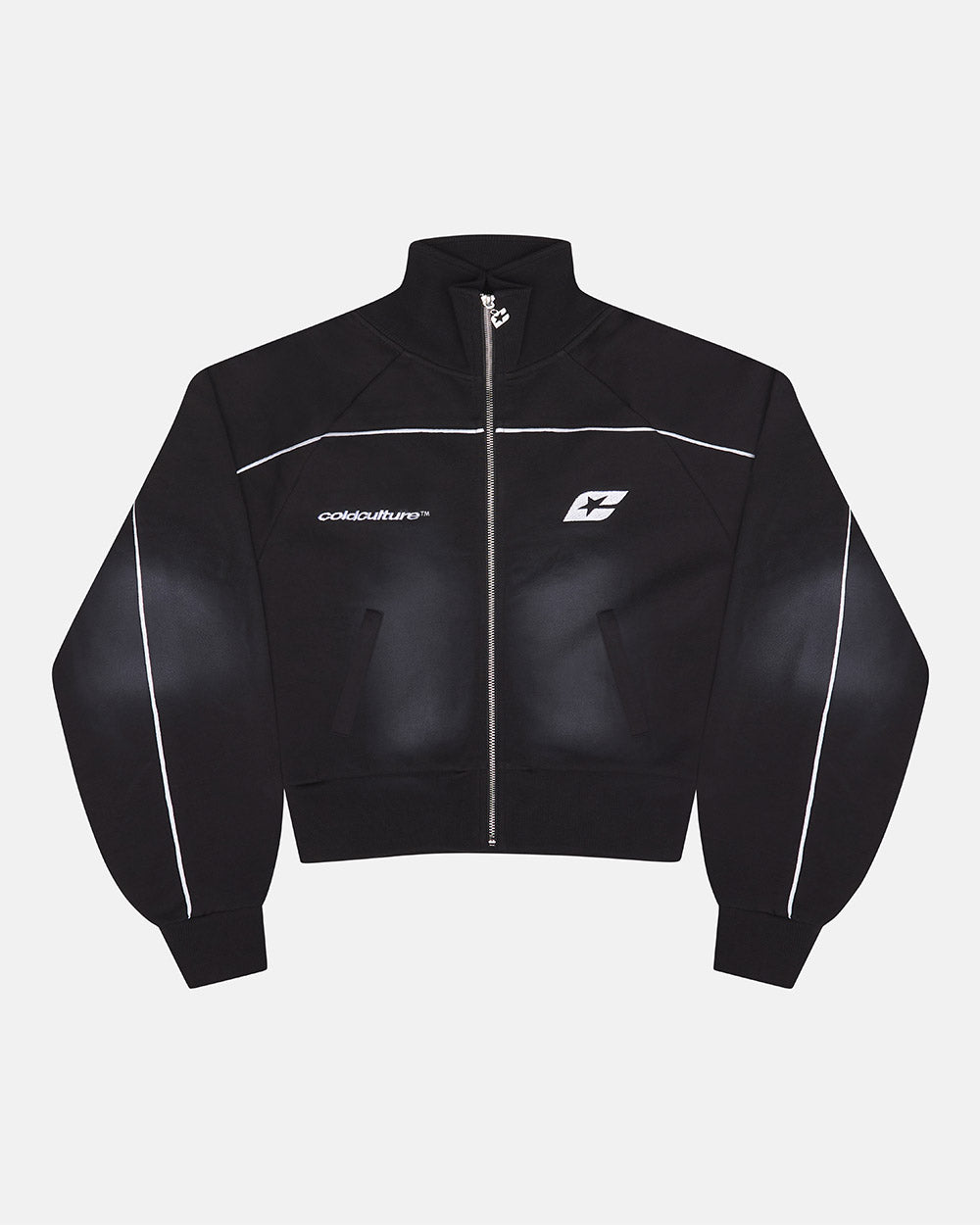 SAVAGE WASHED JACKET BLACK - Cold Culture