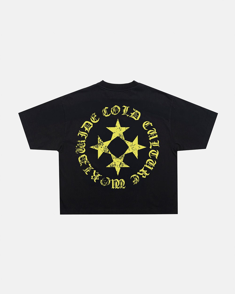 SCATTER TEE BLACK - Cold Culture
