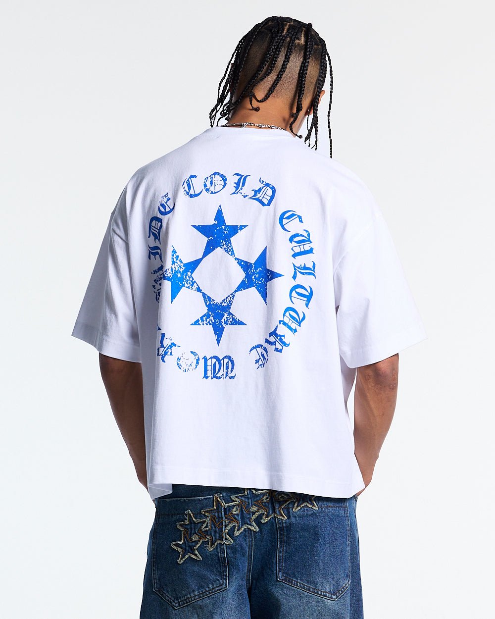 SCATTER TEE WHITE - Cold Culture