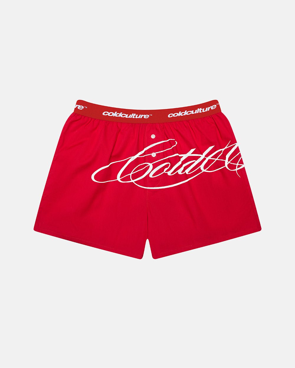 SCRIPT BOXERS PACK RED/ BLACK - COLD CULTURE