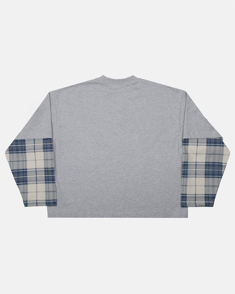 SCRIPT DOUBLE LONGSLEEVE GREY VIGORE - Cold Culture