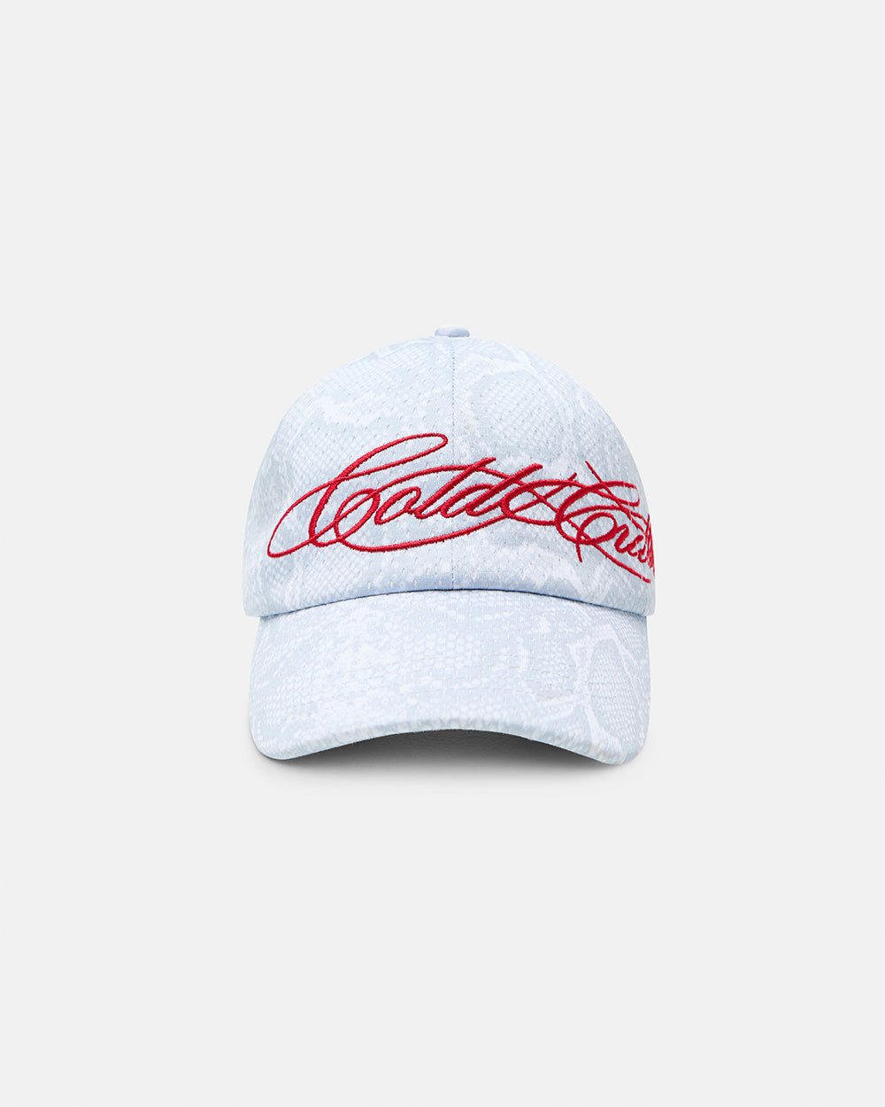 SCRIPT MESH CAP WHITE - Cold Culture