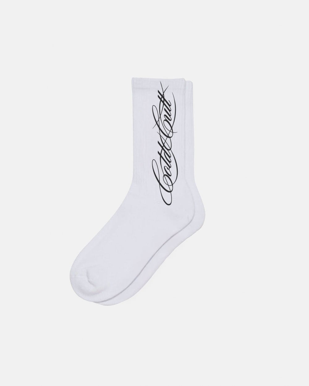 SCRIPT SOCKS PACK WHITE - Cold Culture